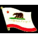 CALIFORNIA PIN STATE FLAG PIN